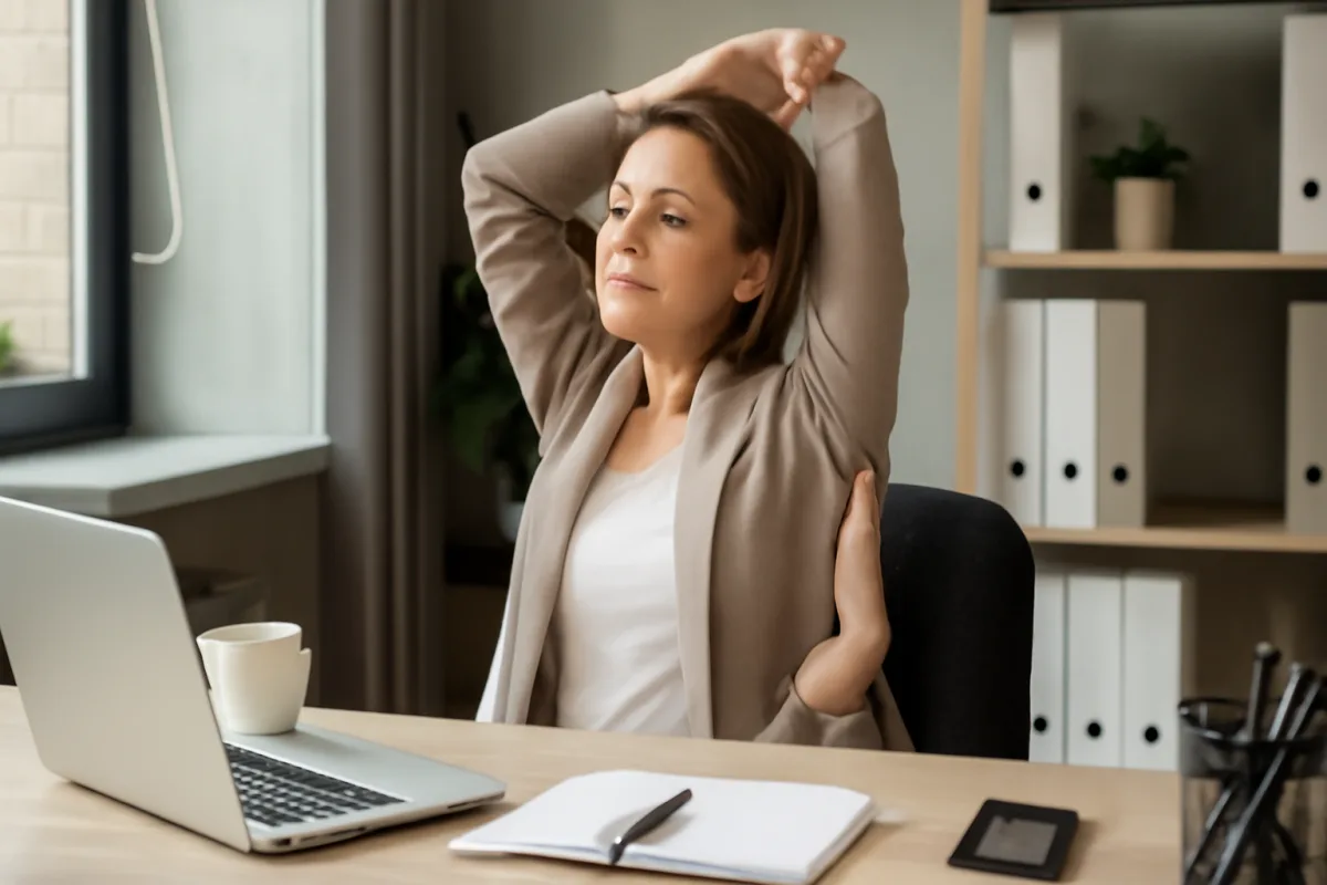 Quali gesti semplici riducono la tensione muscolare? Esercizi da fare anche in ufficio